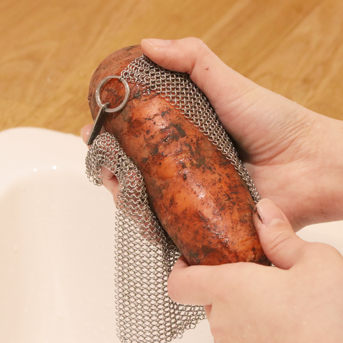 Eco-Friendly Chainmail Stainless Scrubber