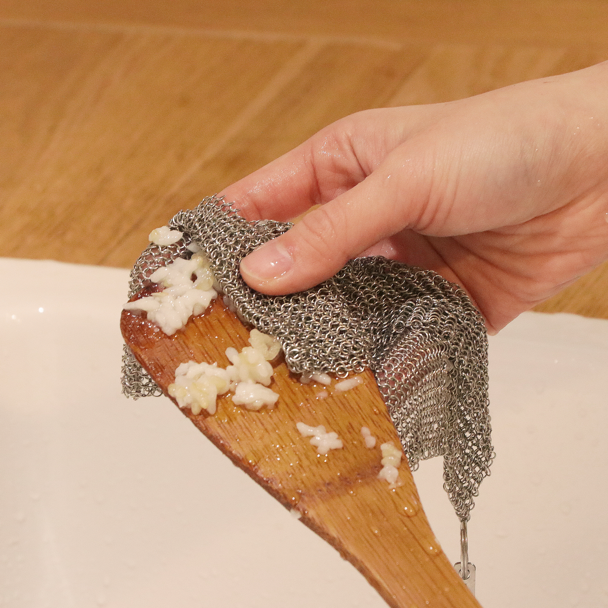 Eco-Friendly Chainmail Stainless Scrubber