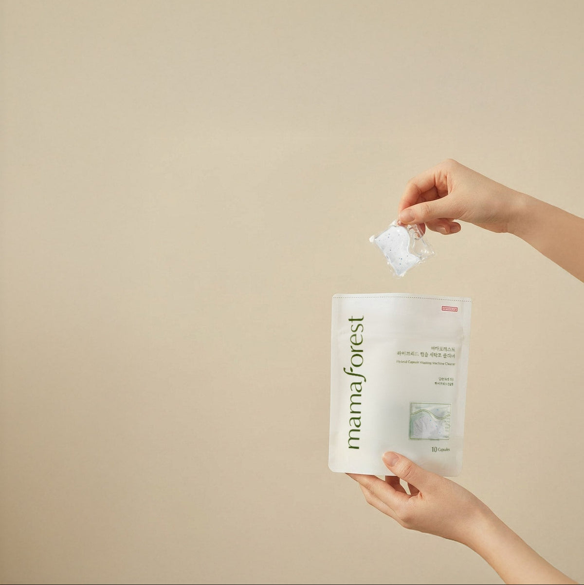 Hybrid Capsule Washing Machine Cleaner